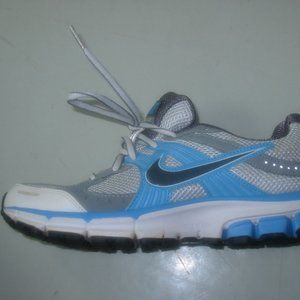 Nike Air Pegasus 27 Platinum University Blue Size 7.5 396040-001 Womens Sneakers